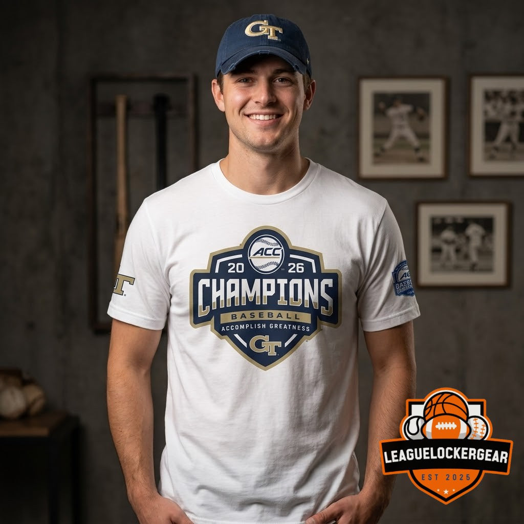 Georgia Tech Baseball 2026 ACC Baseball Championship T-Shirt