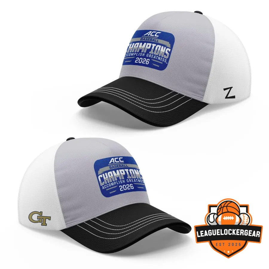 Georgia Tech Baseball 2026 ACC Baseball Championship T-Shirt