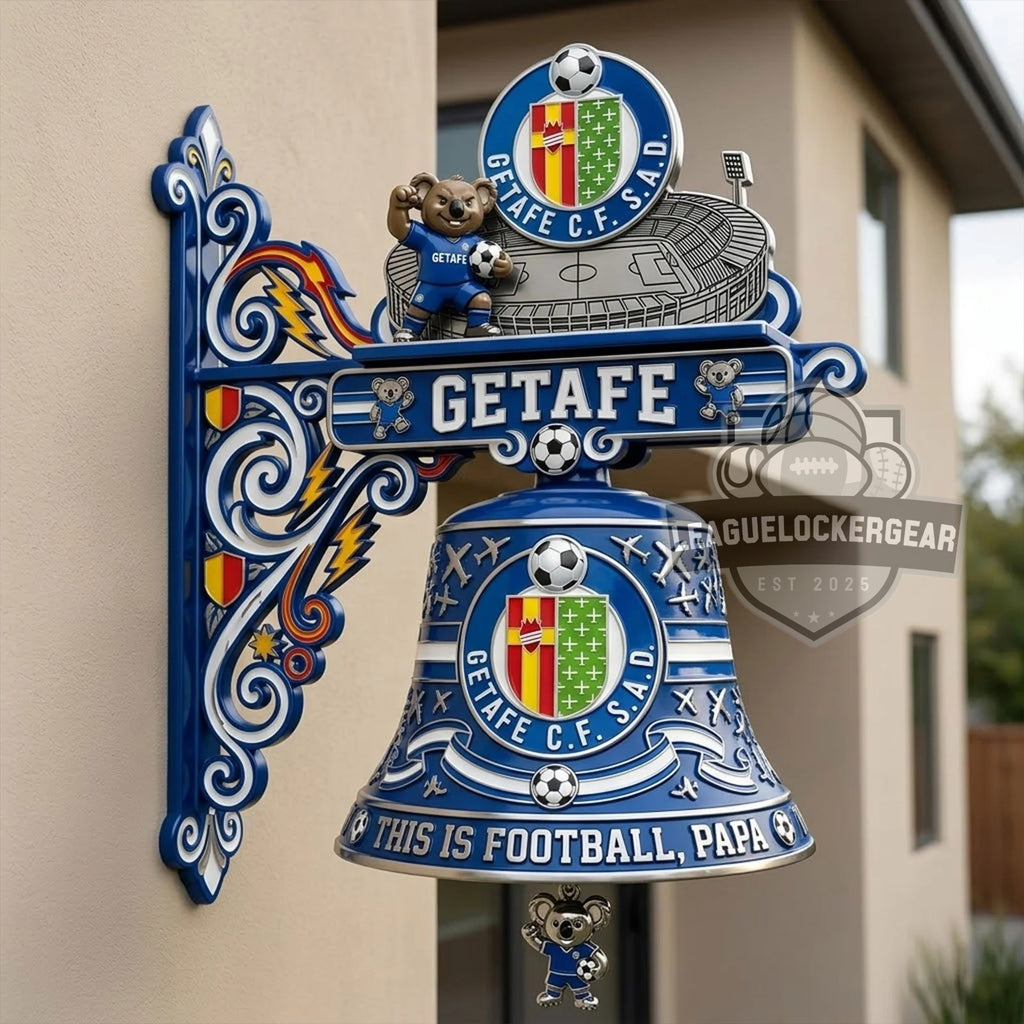 Getafe Koala Mascot This Is Football Papa Decorative Wall Bell
