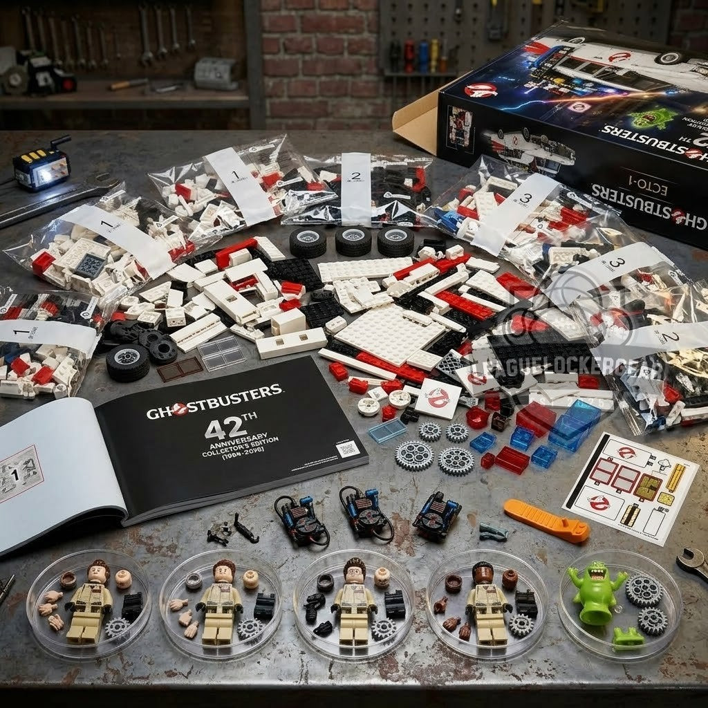 Ghostbusters 42nd Anniversary Ecto-1 Building Set