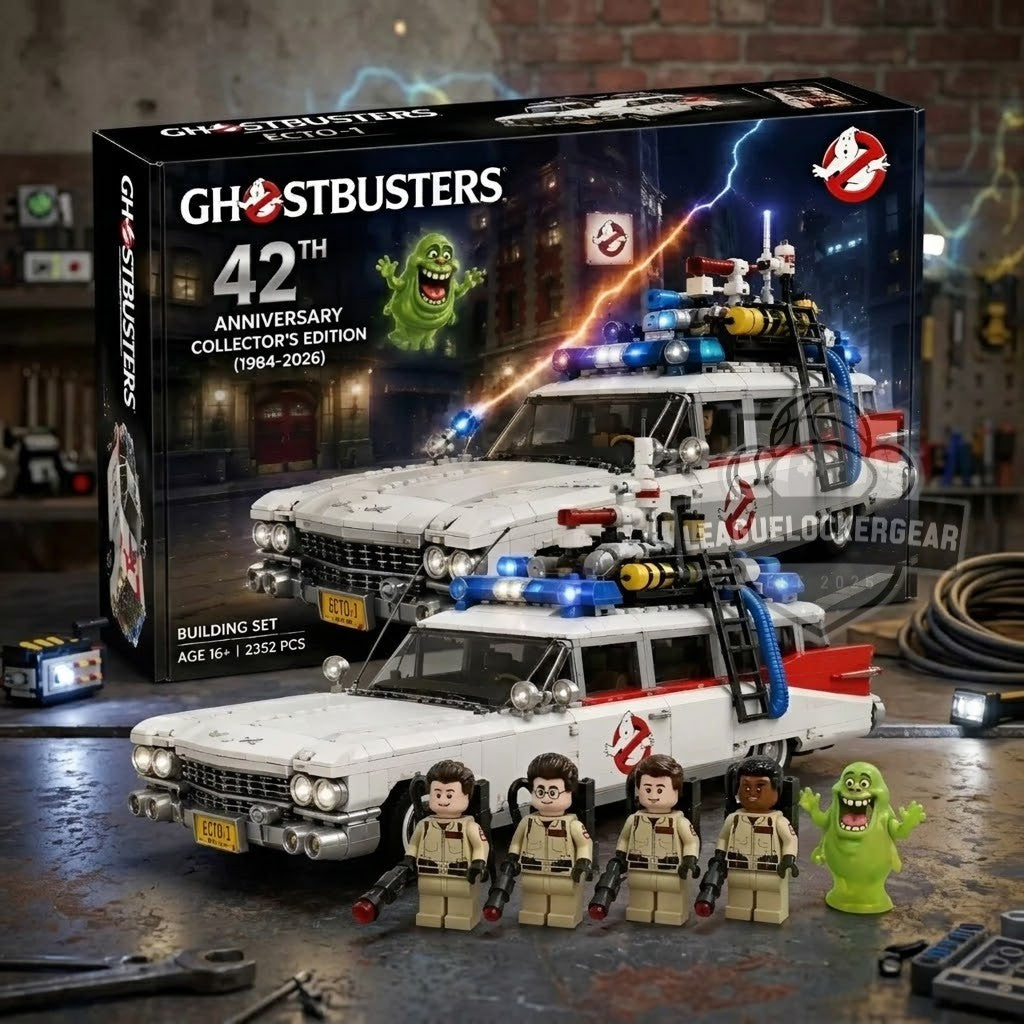 Ghostbusters 42nd Anniversary Ecto-1 Building Set