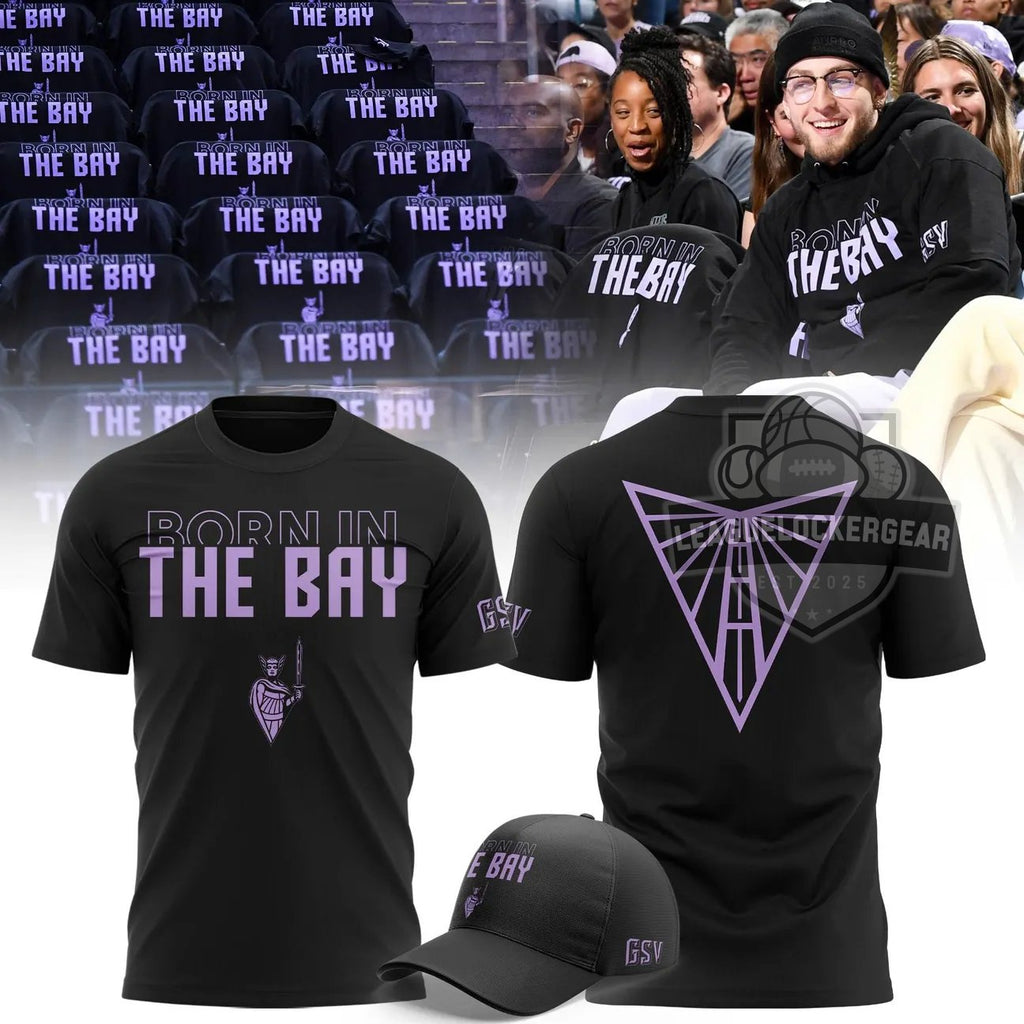Golden State Valkyries 2026 Born in The Bay T-Shirt