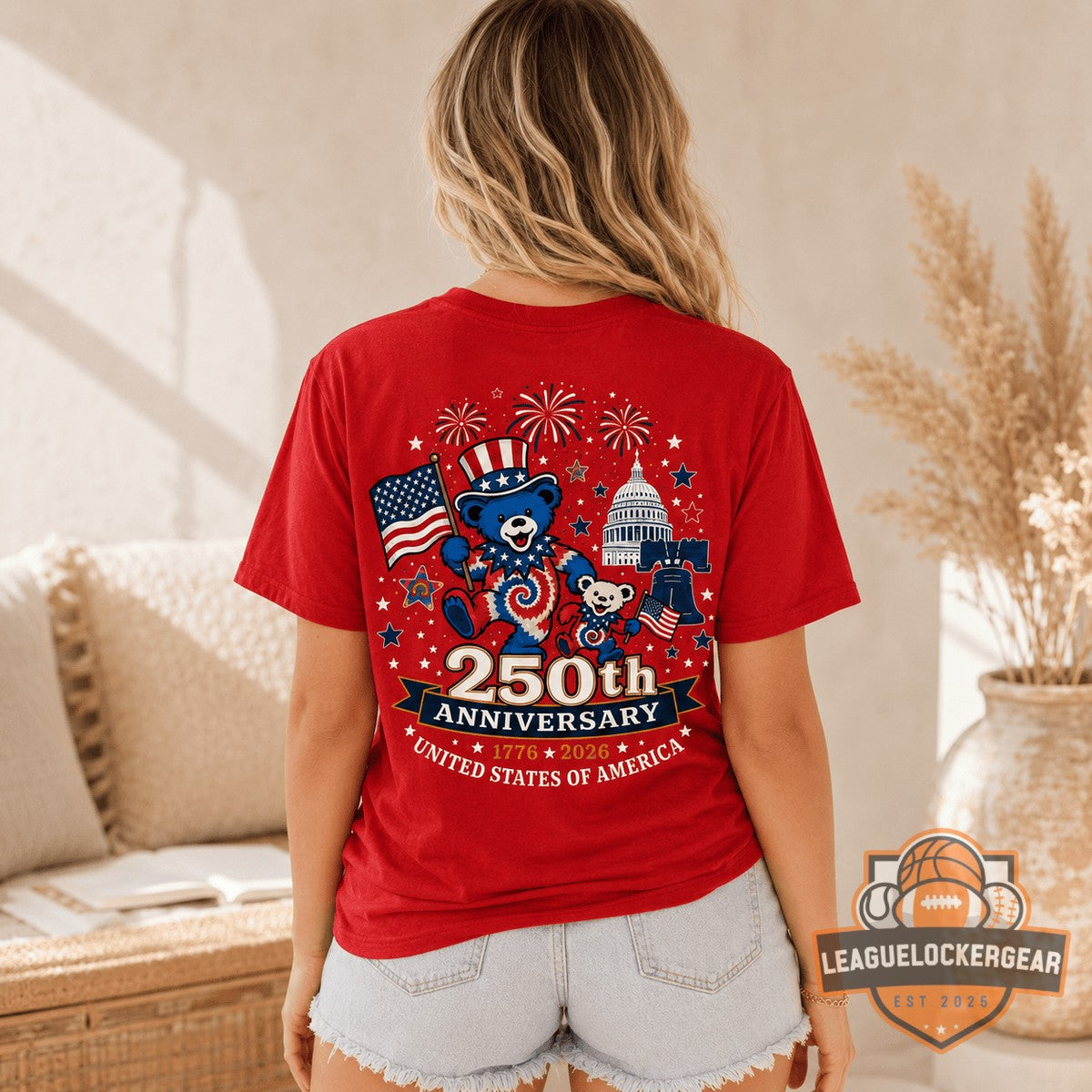 Grateful Dead 250th Anniversary United States of America T-Shirt