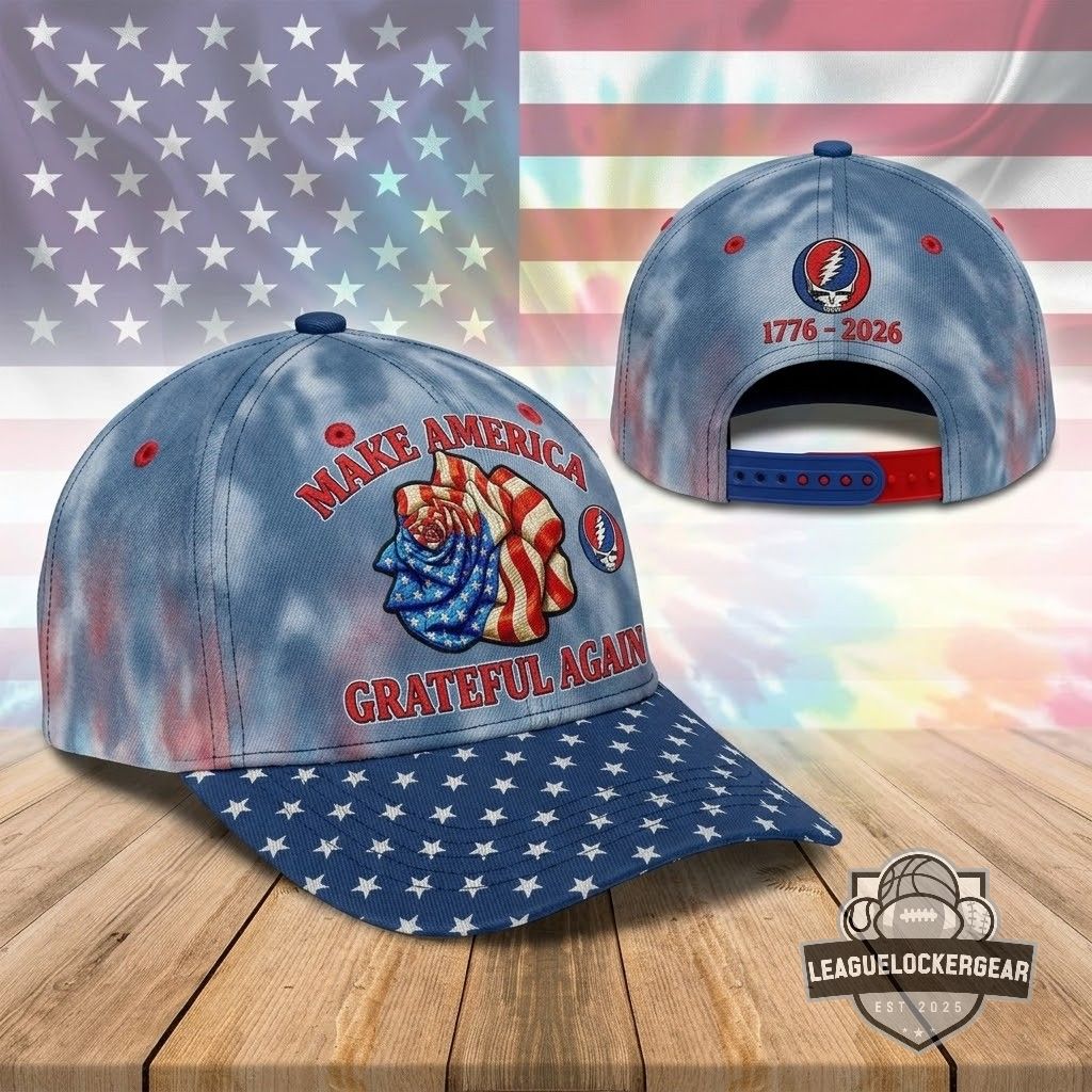 Grateful Dead Make America Grateful Again America 250th Anniversary T-Shirt
