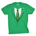 Green Irish Tuxedo Men's T Shirt