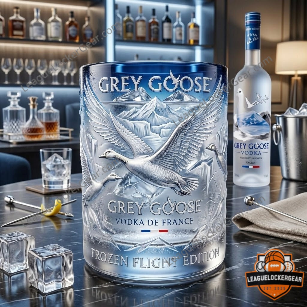Grey Goose Frosted Anniversary Cocktail Glass