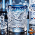Grey Goose Frosted Anniversary Cocktail Glass