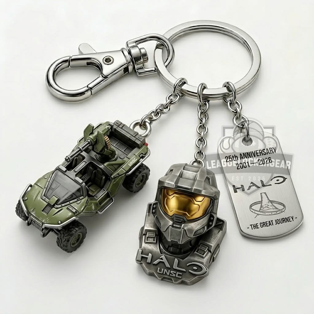 Halo 25th Anniversary Keychain