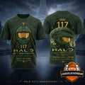Halo 25th Anniversary Master Chief Spartan 117 T-Shirt