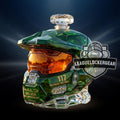 Halo Master Chief 117 25th Anniversary Sir Finish This Fight Whiskey Decanter