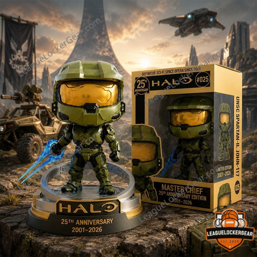 Halo Master Chief 25th Anniversary 2001-2026 Collectible Figure
