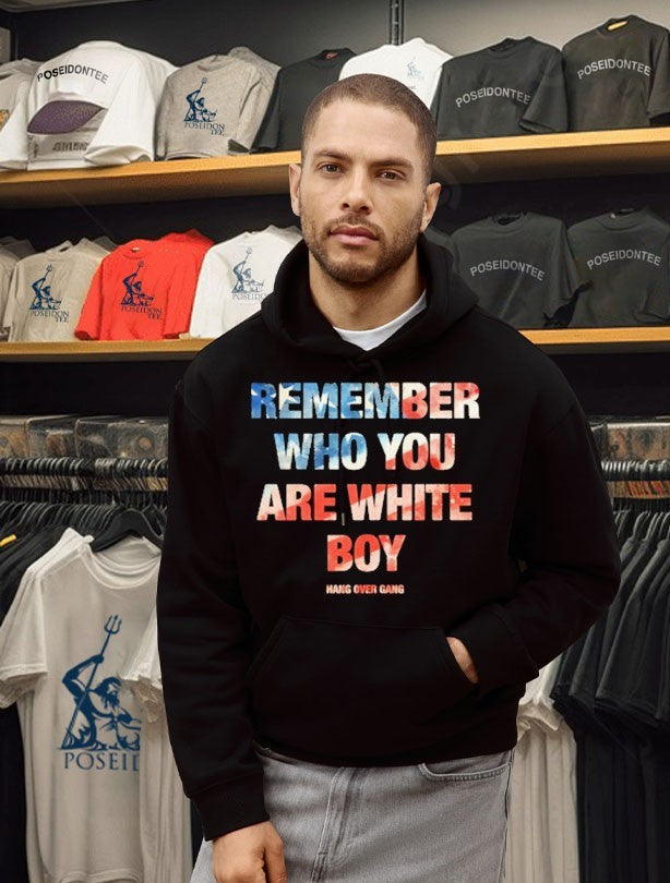 Hangover Gang Remember Who You Are White Boy T-shirt