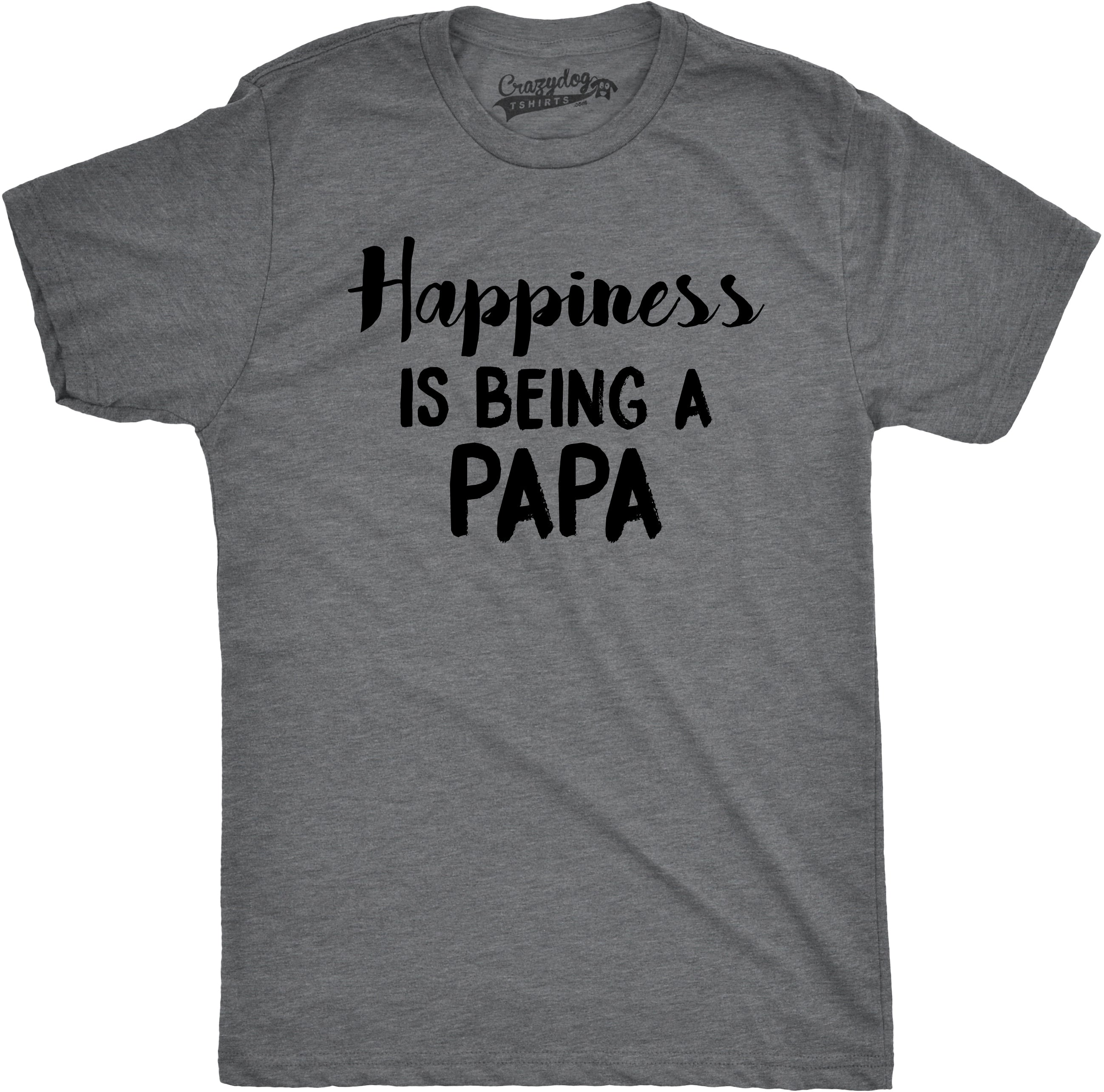 Happiness Is Being a Papa Men's T Shirt