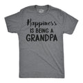 Happiness is Being a Grandpa Men's T Shirt