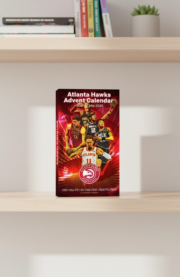 Atlanta Hawks Advent Calendar 2025 – NBA Christmas Countdown Collectible Gift Box