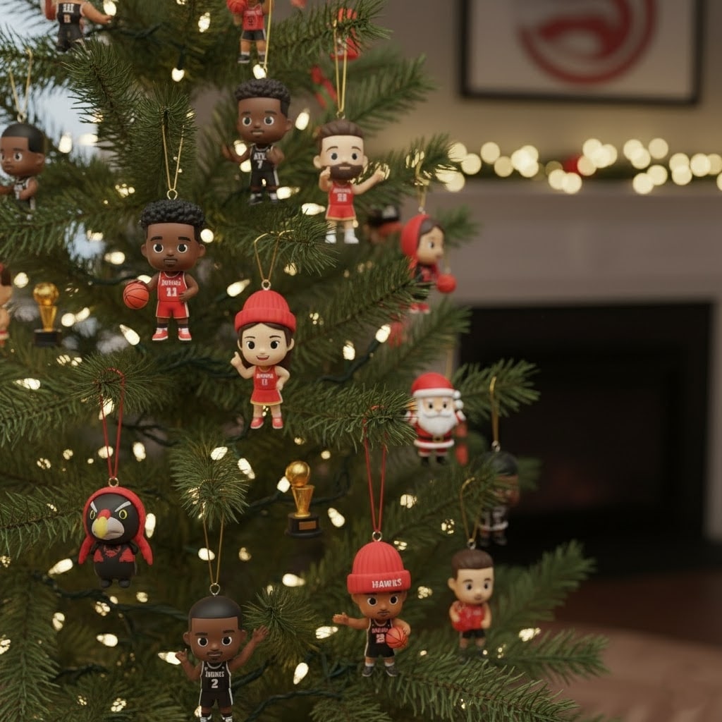 Atlanta Hawks Advent Calendar 2025 – NBA Christmas Countdown Collectible Gift Box