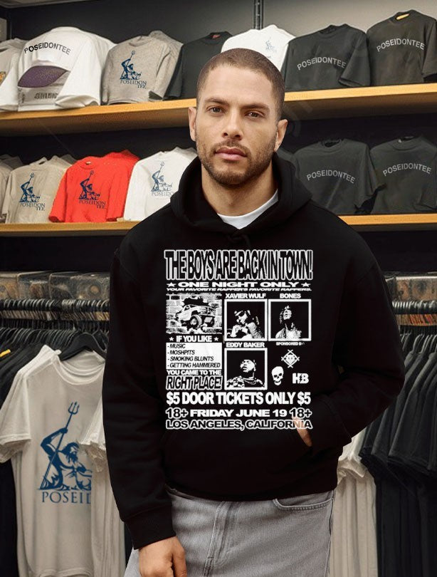 Hollowsquad The Boys Are Back In Town La Warehouse Tour T-shirt