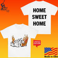 Honestav Music Home Sweet Home T-shirt