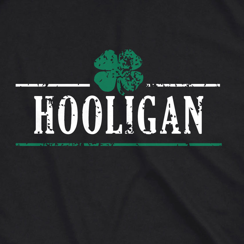 Hooligan Shamrock Men's T Shirt