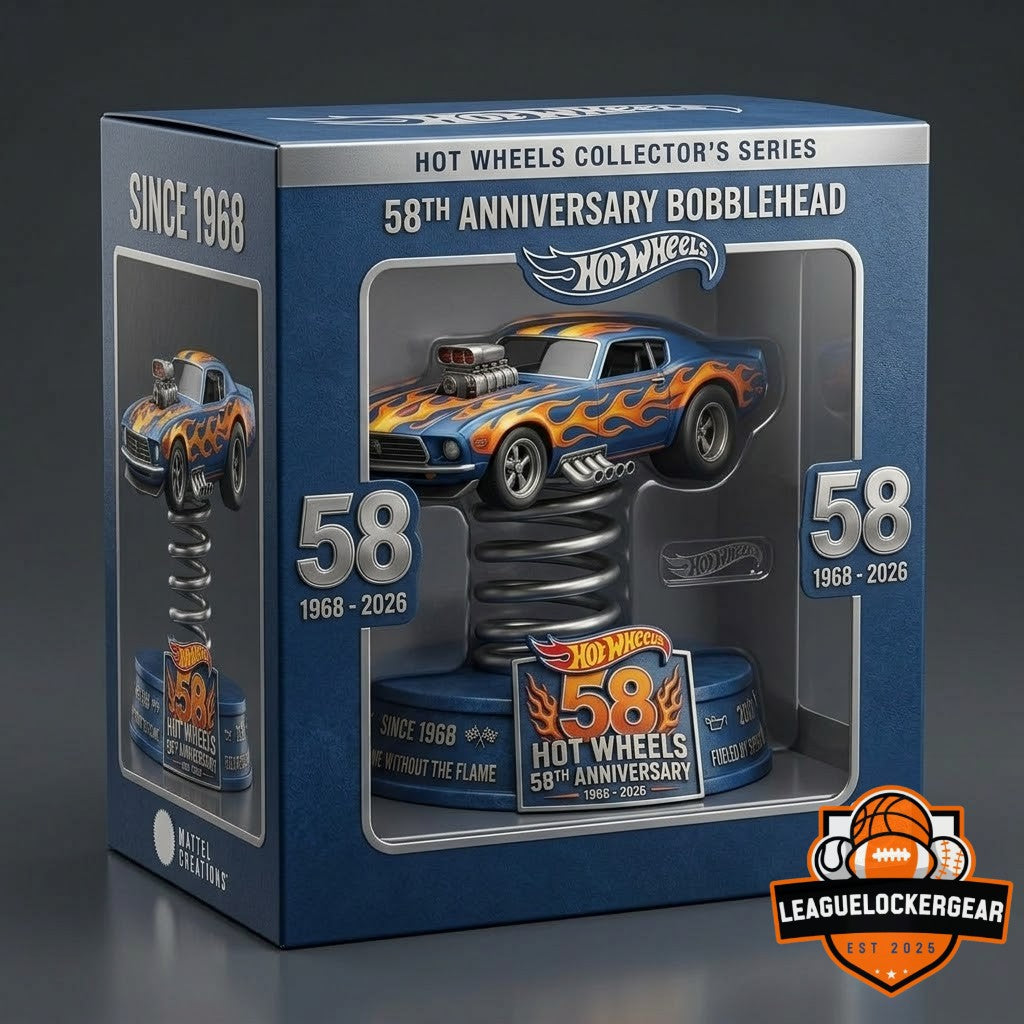 Wheels 58th Anniversary 1968-2026 Bobblehead
