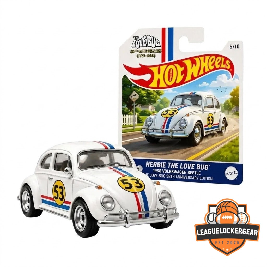 Wheels Herbie The Love Bug 58th Anniversary Die-cast Car