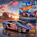 Wheels Lamborghini Aventador USA 250th Anniversary Diecast Car