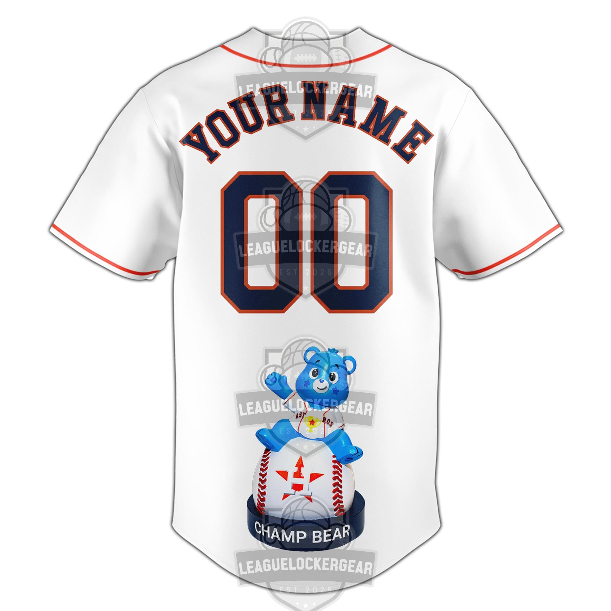 Houston Astros Care Bears Night Baseball Jersey