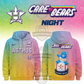 Houston Astros Care Bears Night Champ Bear Hoodie