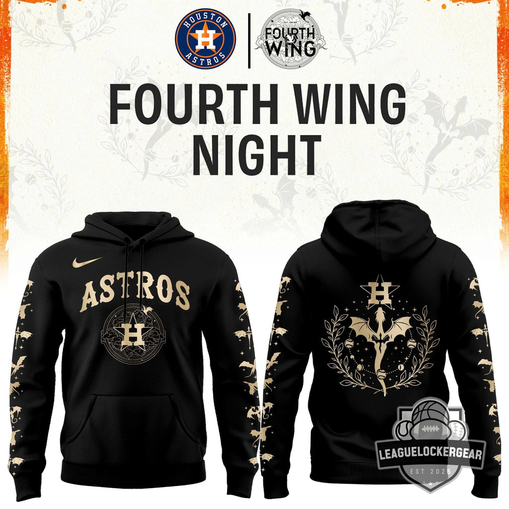 Houston Astros Fourth Wing Night Hoodie