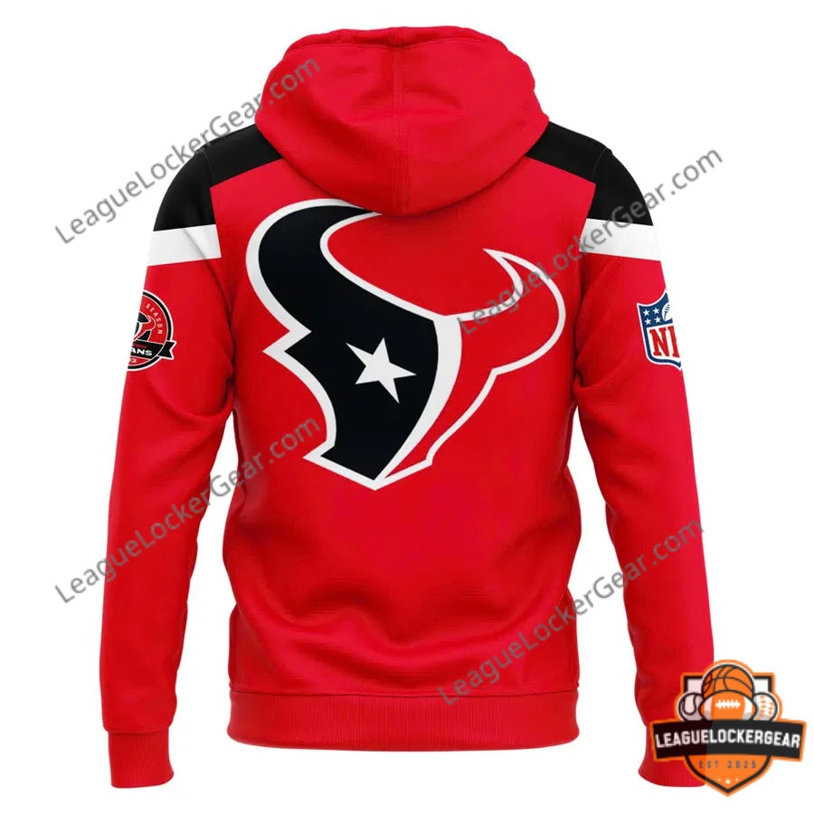 Houston Texans 25 Seasons Anniversary Hoodie
