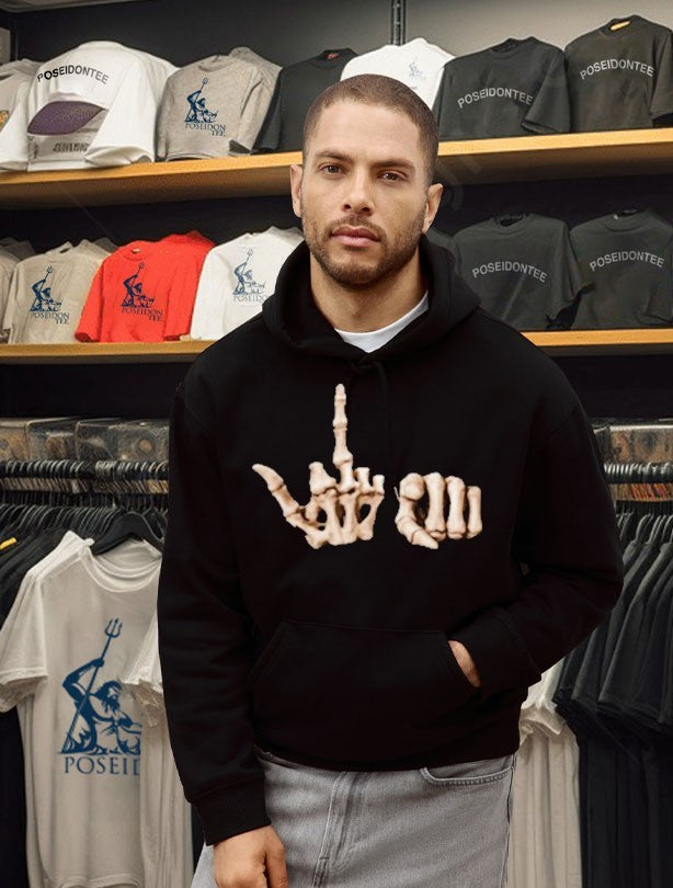I Never Heard Of You Bone Hands T-shirt