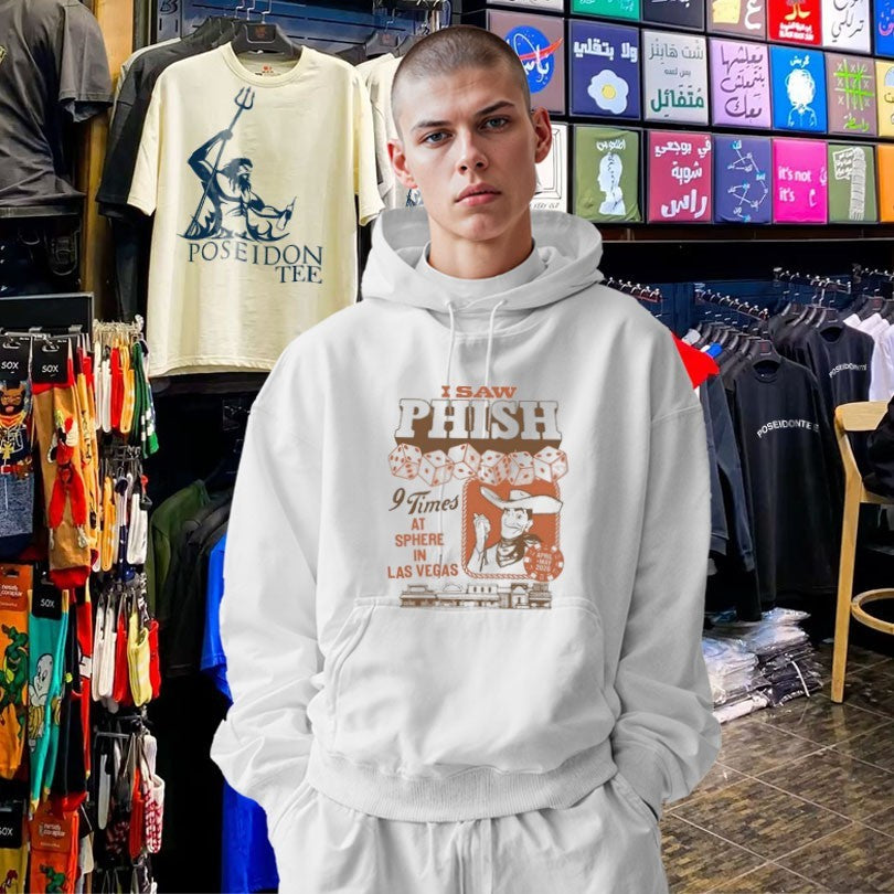 I Saw Phish 9 Times At Sphere In Las Vegas 2026 Merch On April To May 2026 Western Flair T-shirt