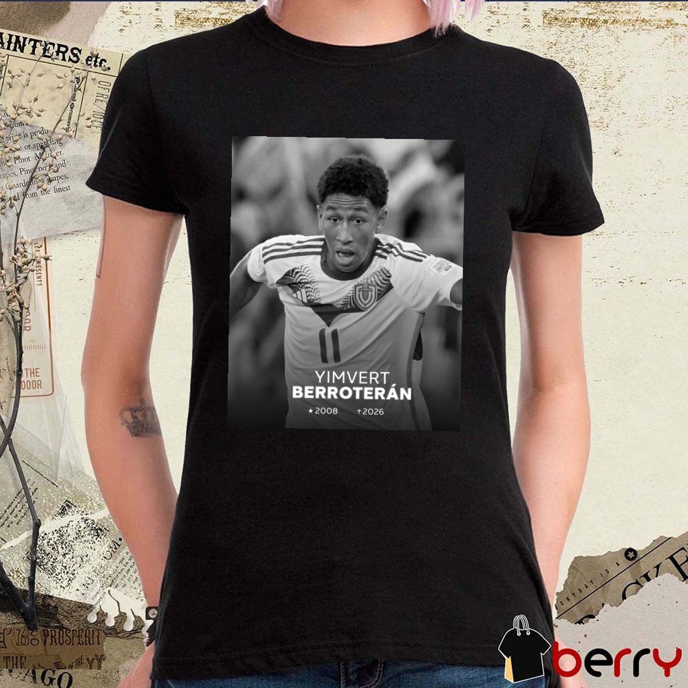 RIP Yimvert Berroterán 2008 – 29026 Santos FC Poster t-shirt