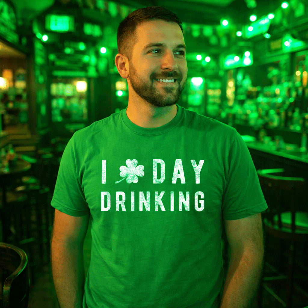 I Clover Day Drinking Men's T Shirt