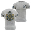 USN - Nautical Traveler T-Shirt - Athletic Heather