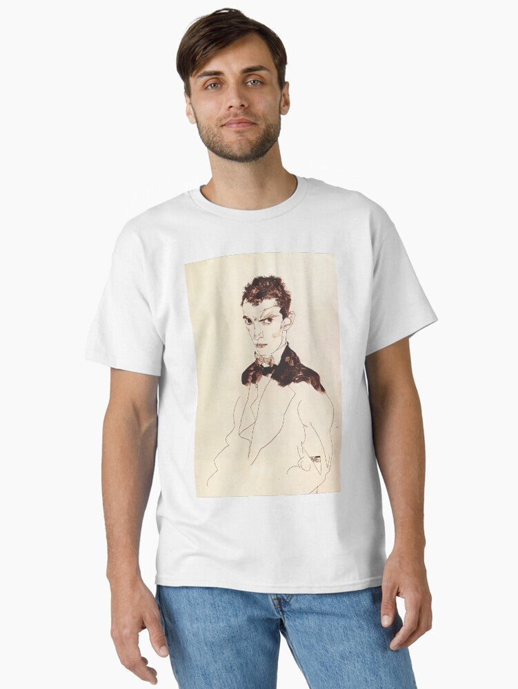 egon schiele best paintings, egon schiele artwork Classic T-Shirt
