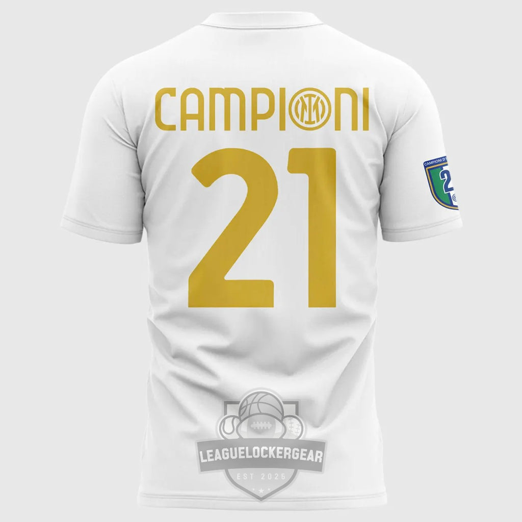 Inter Milan 21st Italian Championship 25/26 Season T-Shirt