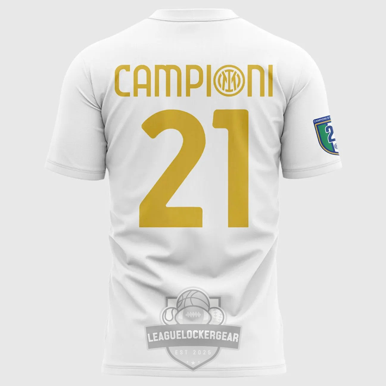 Inter Milan 21st Italian Championship 25/26 Season T-Shirt