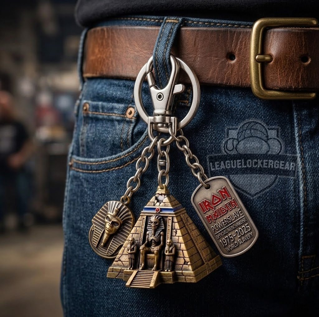 Iron Maiden 50th Anniversary Keychain
