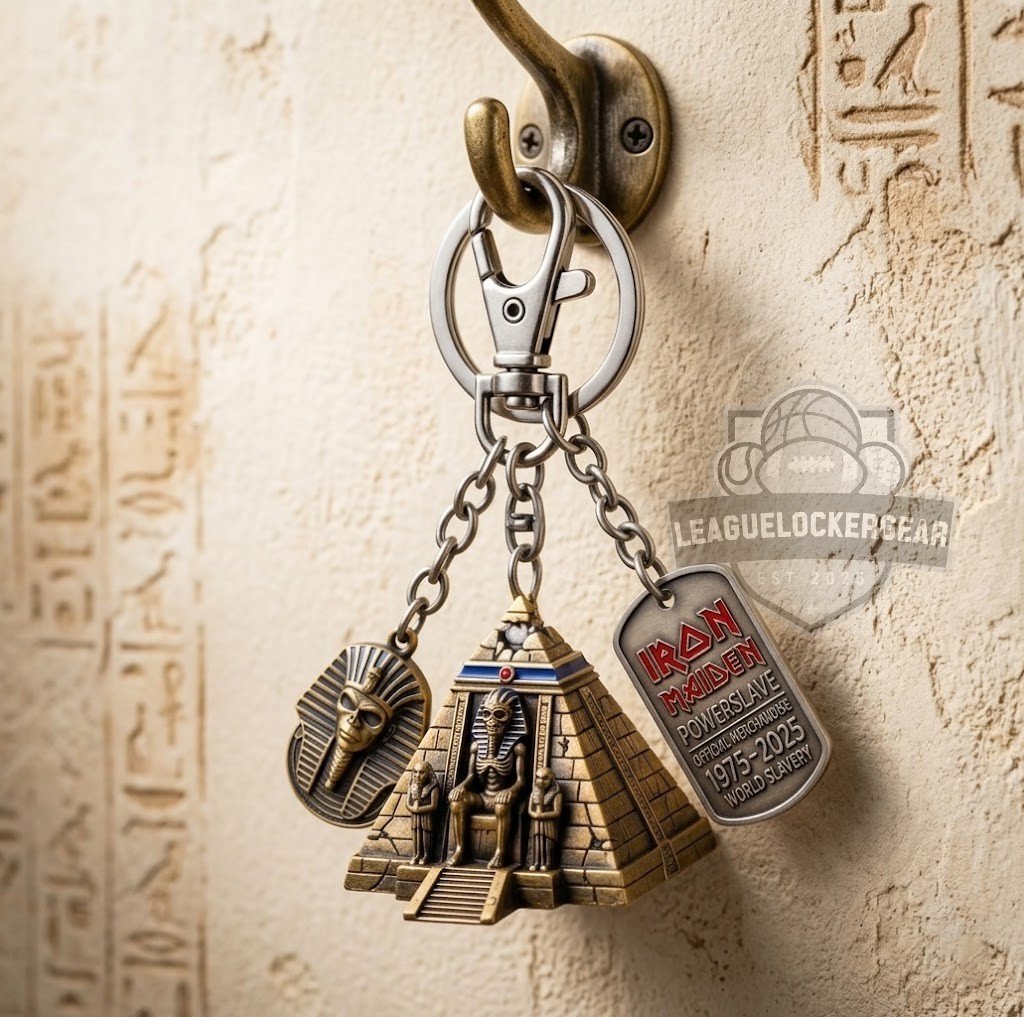 Iron Maiden 50th Anniversary Keychain