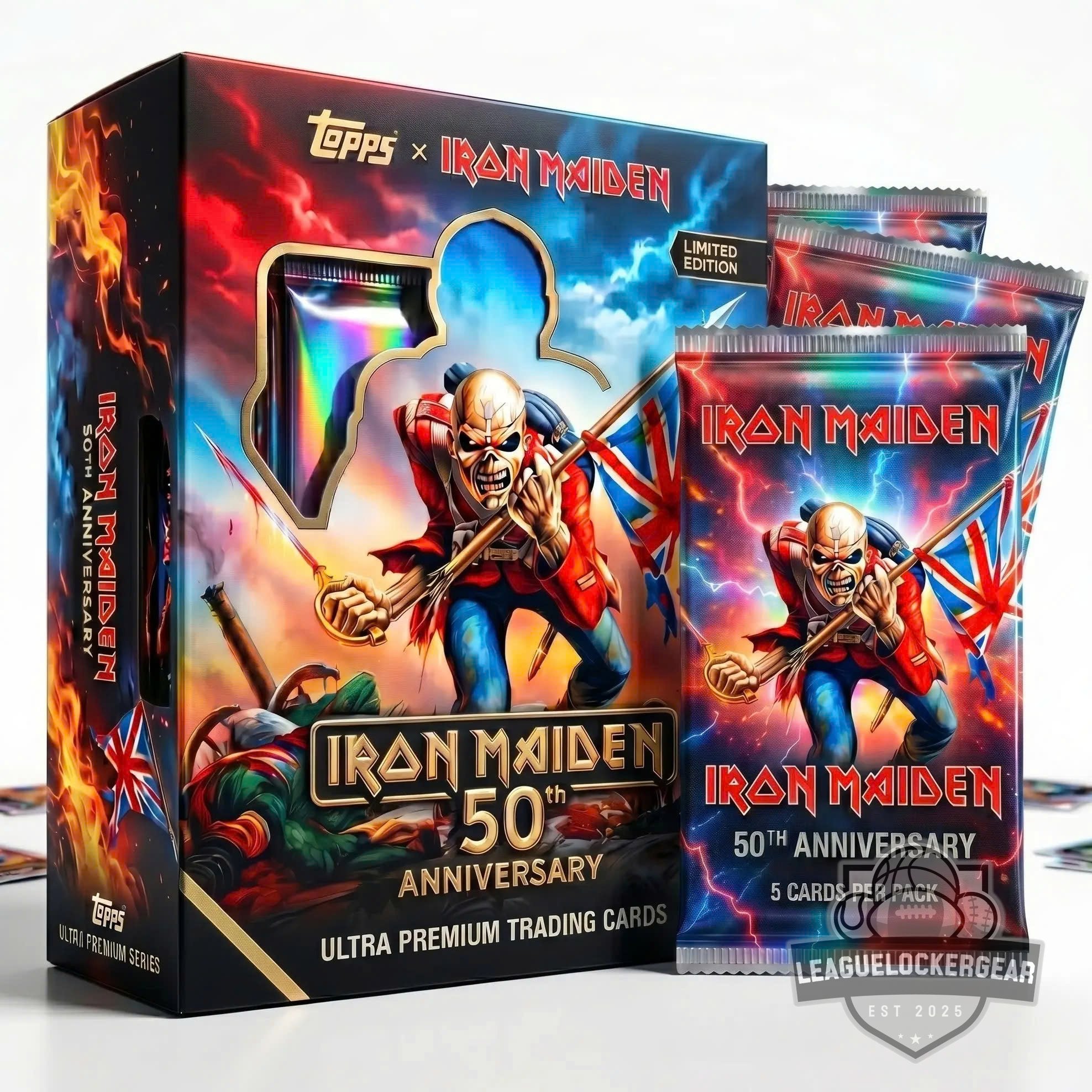 Iron Maiden 50th Anniversary Trading Cards