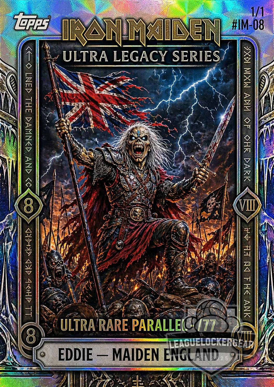 Iron Maiden 50th Anniversary Trading Cards