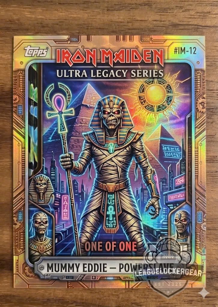 Iron Maiden 50th Anniversary Trading Cards
