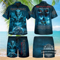 Iron Maiden Powerslave Run For Your Lives World Tour 2026 Hawaiian Shirt