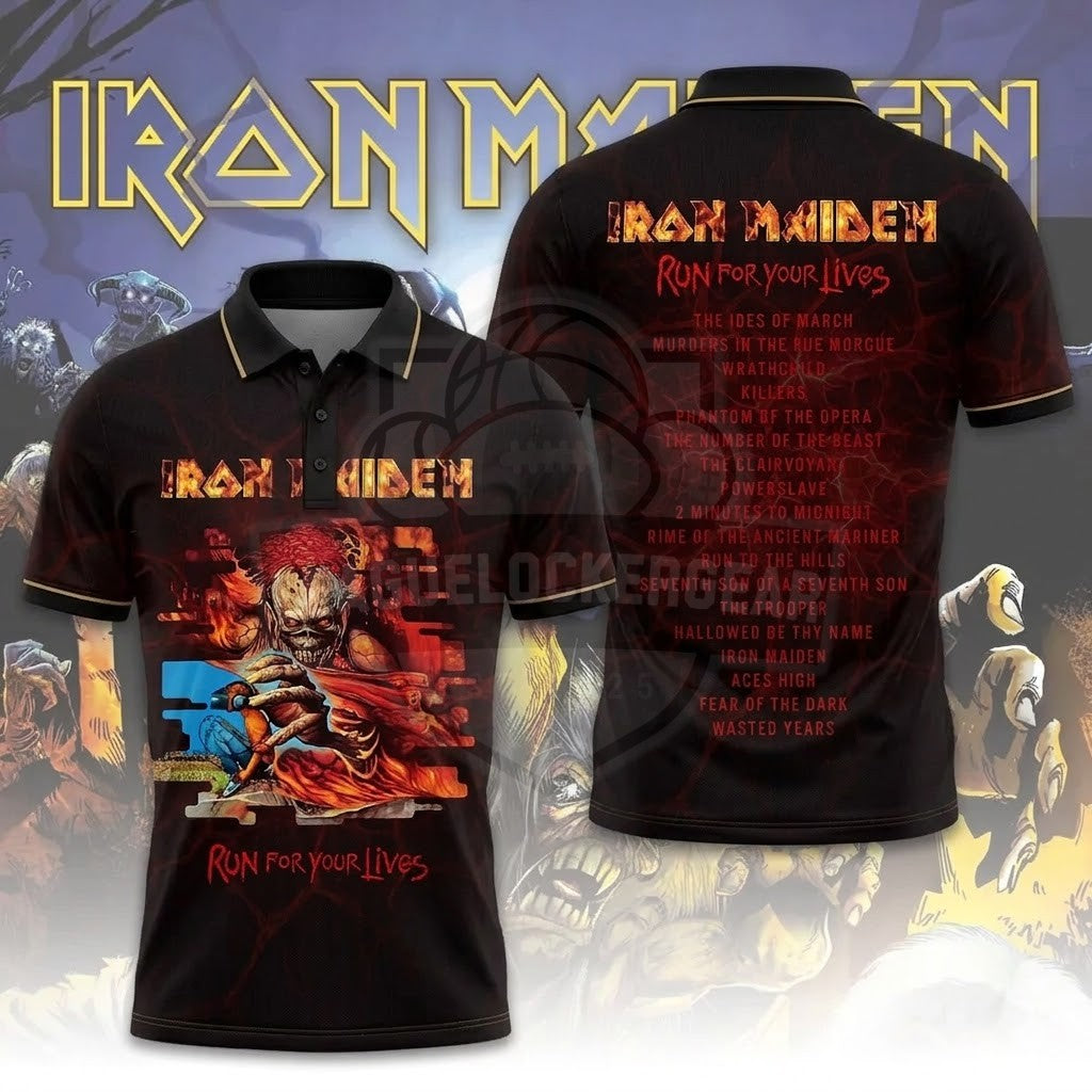 Iron Maiden Run For Your Lives T-Shirt
