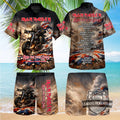 Iron Maiden Run For Your Lives World Tour 2026 Hawaiian Shirt