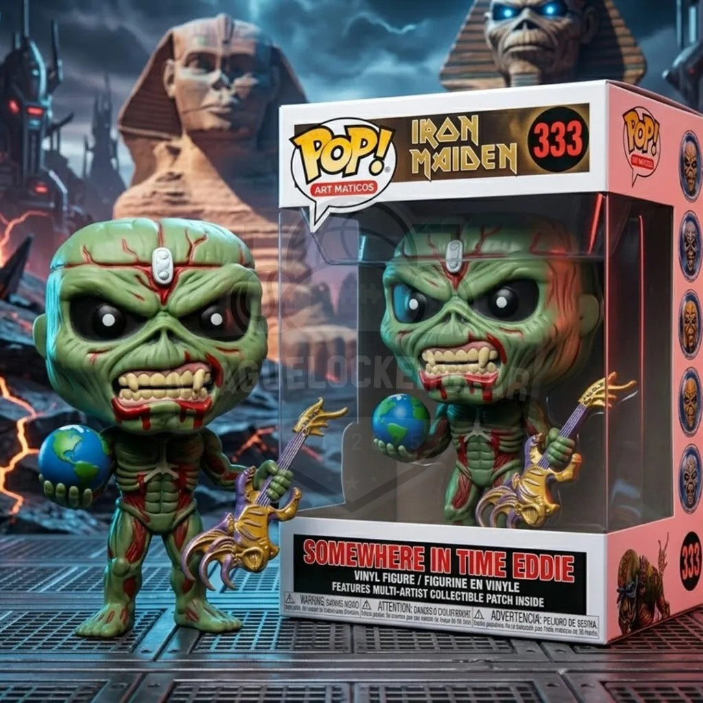 Iron Maiden Somewhere In Time Eddie Funko Pop Vinyl Figure