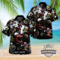Iron Maiden The Trooper Eddie Collage Hawaiian Shirt