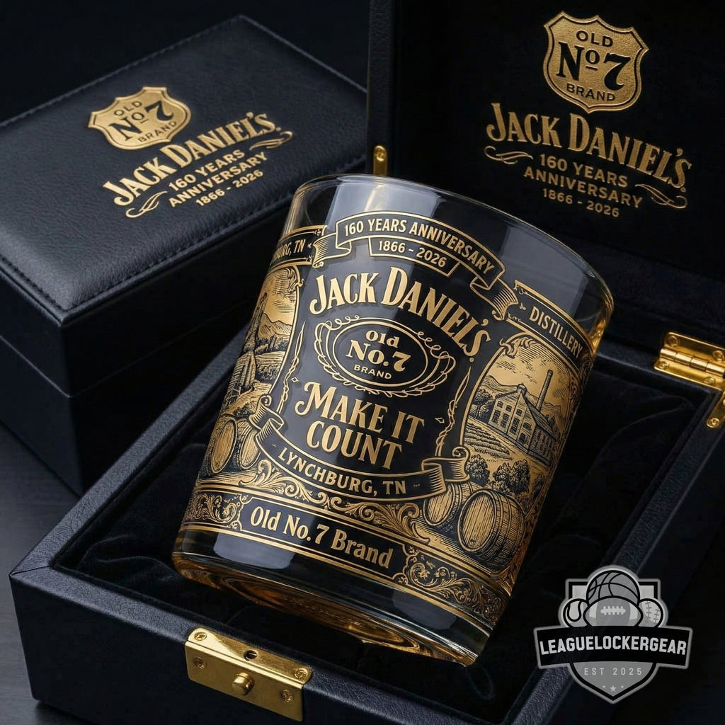 Jack Daniel’s 160 Years Anniversary 1866-2026 Whiskey Glass