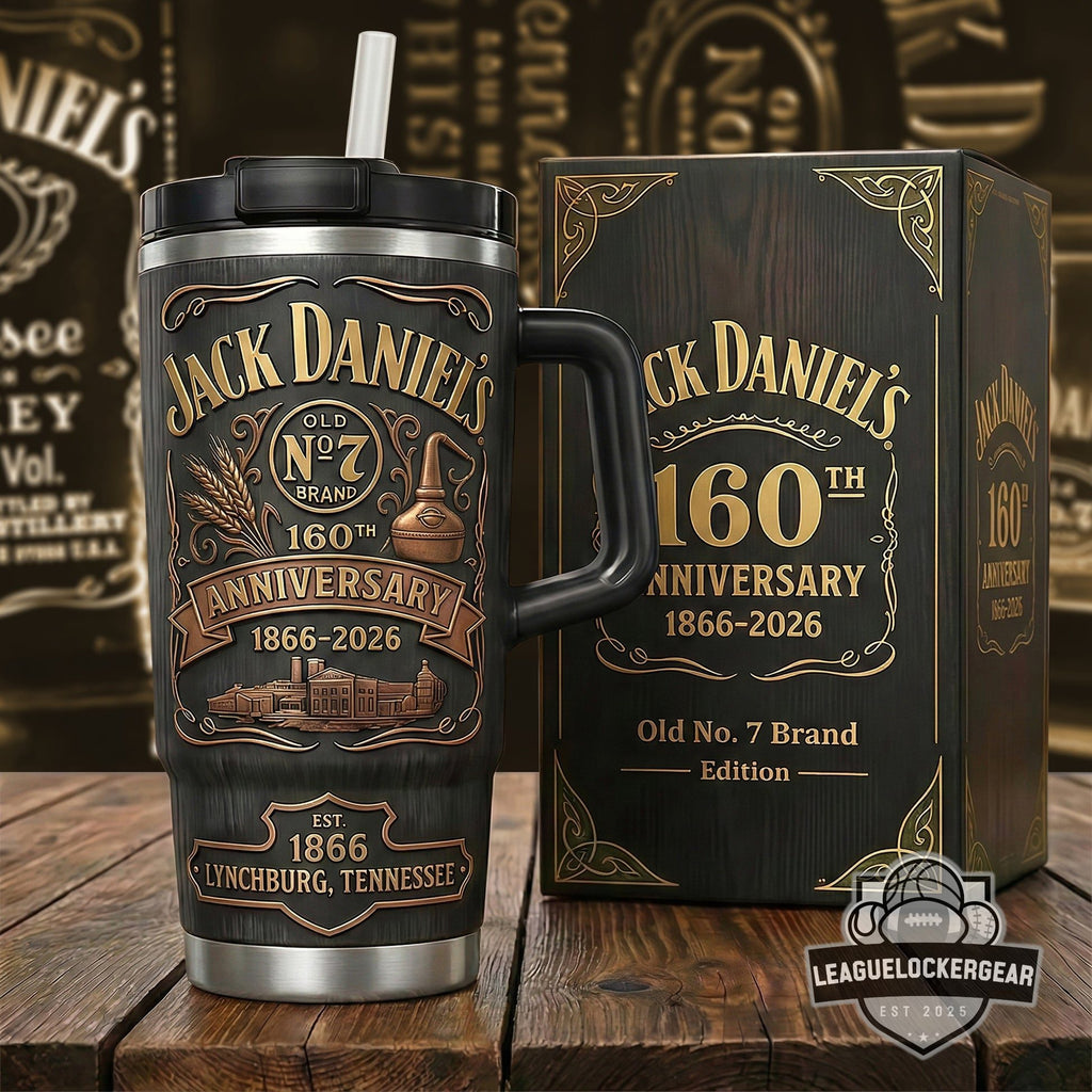 Jack Daniel’s 160th Anniversary 1866-2026 Old No. 7 Brand Tumbler
